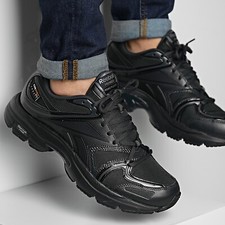 Reebok  Premier Road Plus VI Black Shoe Trainers  Size UK 10.5 EUR 45  - Genuine