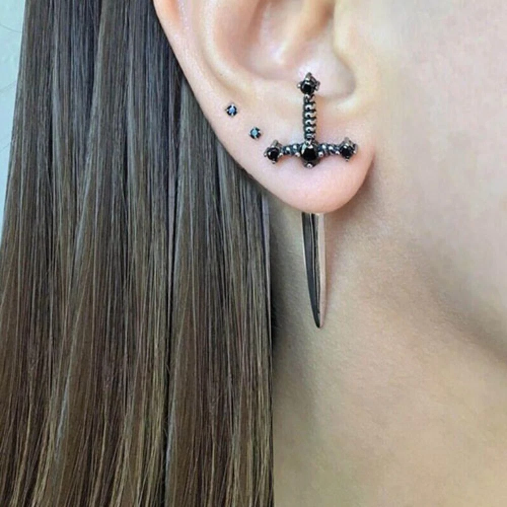 Goth earrings sale