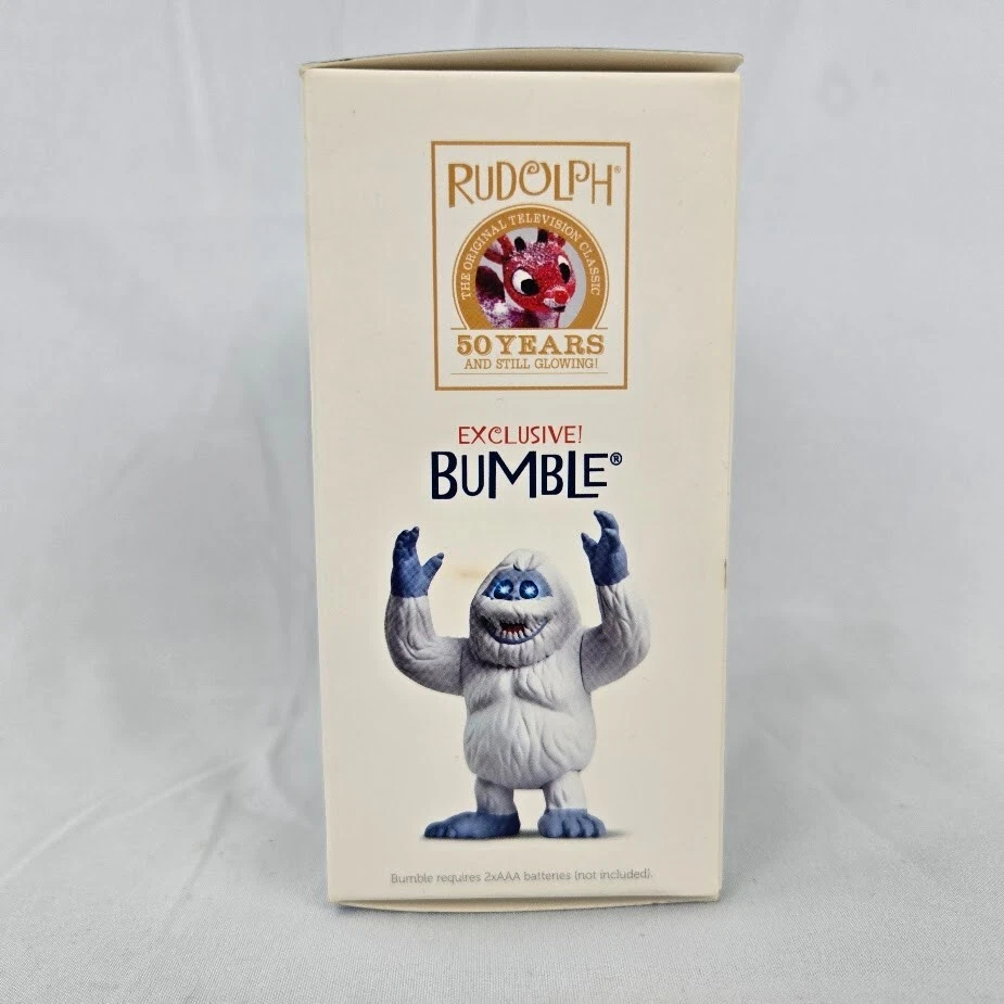 Talking Rudolph el reno nariz roja conjunto con 50 aniversario Bumble Santa Foto 4 de 4