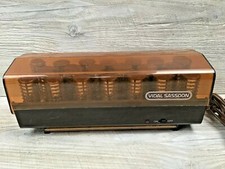 Vintage Vidal Sassoon Hairsetter Type H01 Hot Rollers Set w/Clips Tested