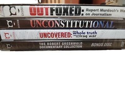 Robert Greenwald Documentary Collection DVD New & Sealed