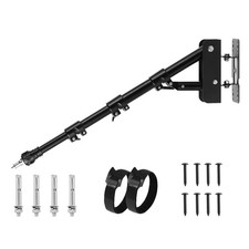Wall Mount Triangle Boom Arm 39.37inch/100cm, Ring Light Mount Support 180°Fl...