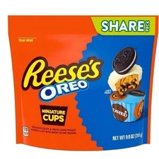 NEW Share Size Oreo Reese’s Cups 9 Oz Reese Cup Reeses IN HAND Ships Today
