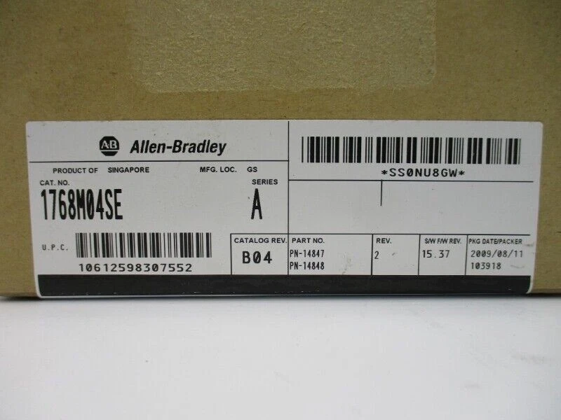 ALLEN BRADLEY 1768-M04SE SER. A F/W 15.37 US - Image 4 of 4