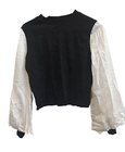 Oh Hey Girl Black/ White Size W18 inches L12 from armpit