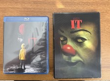 IT DVD lenticular slipcover  IT sealed Blu-Ray Stephen King Tim Curry Skarsgard