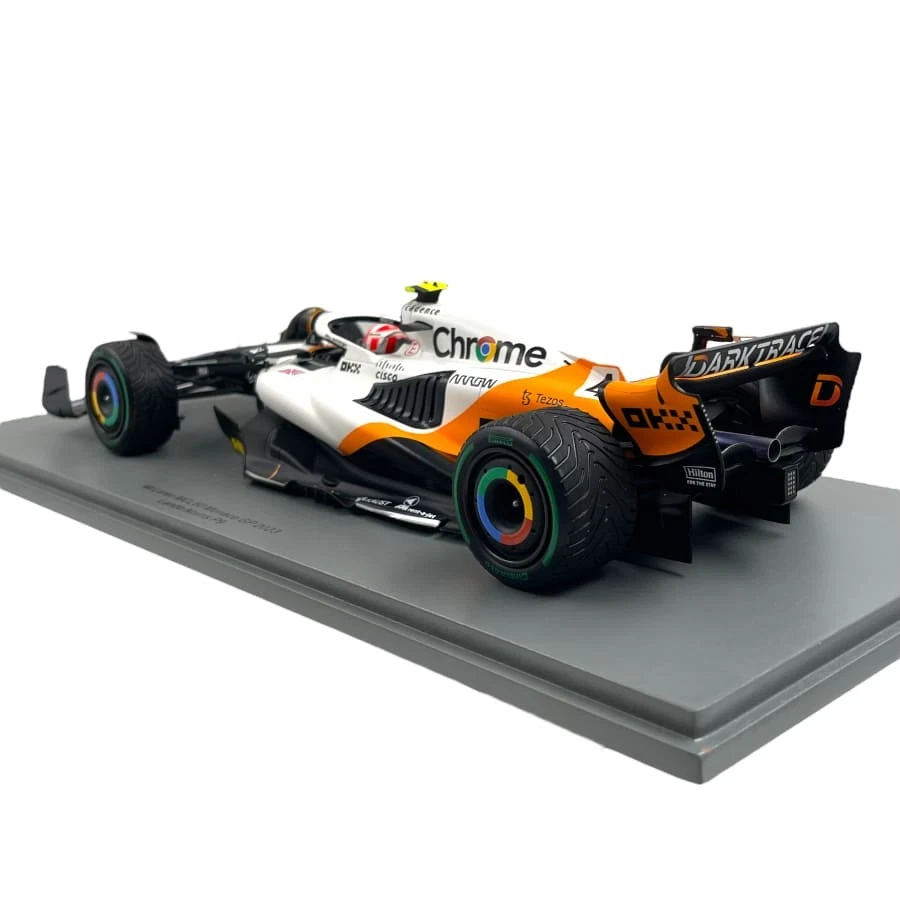 Modellino F1 Spark 1/18 McLaren MCL60 Lando Norris #4 Monaco Gp 2023 - Immagine 4 di 4