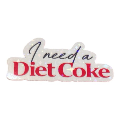 #ad I Need A Diet Coke Handmade Sticker $2.75