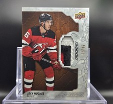 2019-20 UD Engrained Rookie Patch JACK HUGHES /35 🔥 3 colors  🔥