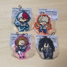 Bandai My Hero Academia Rubber Mascot UA High Open School Bundle 4pcs Set LTD