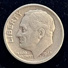 1946-S Roosevelt 90% Silver Dime Coin