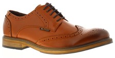 Ben Sherman Mens Shoes Smart Brogue Triumph Leather tan UK Size