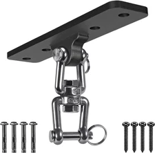 Heavy Bag Hanger 360° Swivel Wall Ceiling Mount Hook 600 LB Boxing Swing Hook