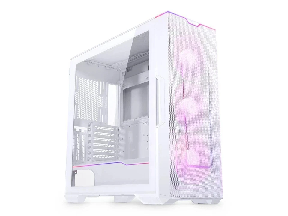 Phanteks Eclipse G500A Mid Tower Gaming Computer Case with 3 Fans, Airflow WHITE - Image 2 of 4