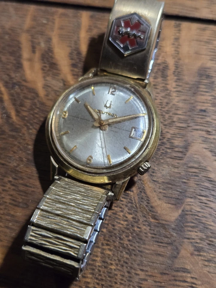 Accutron 10k GEP de colección, grabado y cierre personalizados. Se vende tal cual (sin probar) Foto 2 de 4