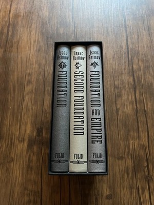 The Foundation Trilogy - Isaac Asimov - Folio Society - 2012 First Printing VGC