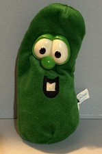 Larry Cucumber 1998 Big Ideas Lyrick Veggie Tales Bean Bag Plush
