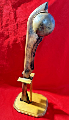 Southeast woodland Indian Style, Ball headed warclub Cherokee,Choctaw,Chickasaw