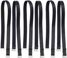 3 Pairs Adjustable Non-Slip Bra Straps Replacement for Women