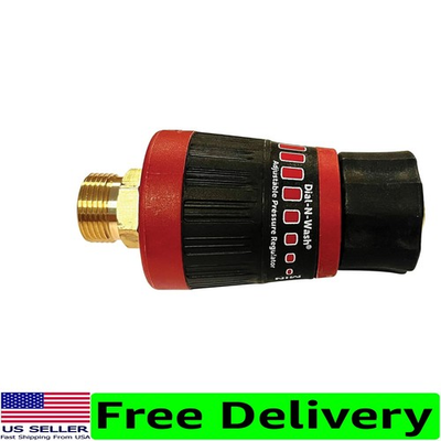 #ad 4500 PSI Adjustable Pressure Regulator with M22 Quick Connect for Power Washers $45.97