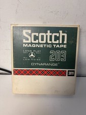 Scotch 3M 203 Dynarange Reel to Reel Tape 7" 1800 ft
