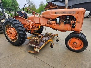 Allis-Chalmers Tractor with Brush Hog - NO RESERVE