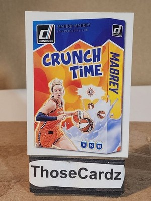 2025 Donruss WNBA Crunch Time #13 Marina Mabrey