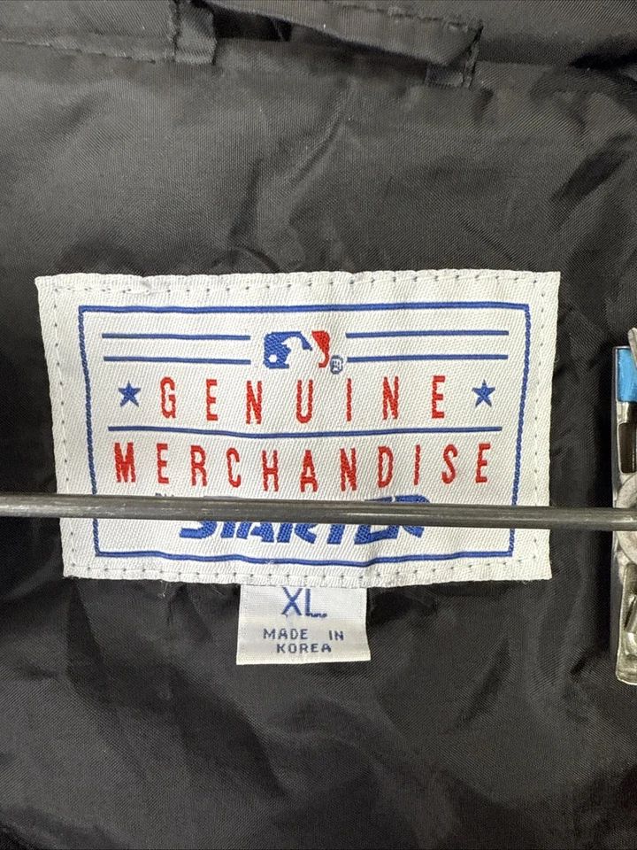 Vintage San Francisco Giants Starter Jacket XL Nylon Windbreaker Full Zip 90s SF - Image 2 of 4