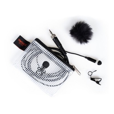Tentacle Sync Omnidirectional Lavalier Microphone with Locking 3.5mm Connector