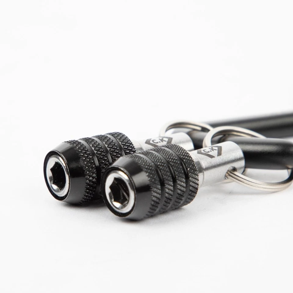 CK Vorteck 1/4in. Hex Quick lock bit holder Carabiner - T4574 - Image 3 of 4