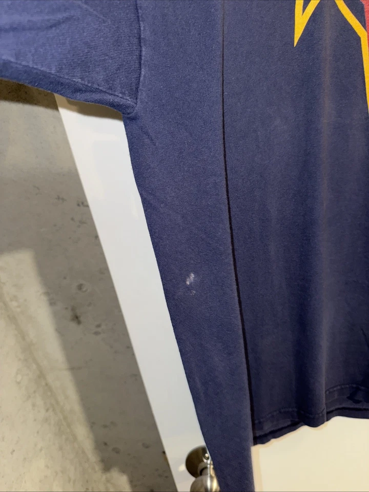 Camiseta Atlanta Thrashers Tkachuk Azul Marino Reebok NHL Para Hombre Talla Grande Foto 3 de 4