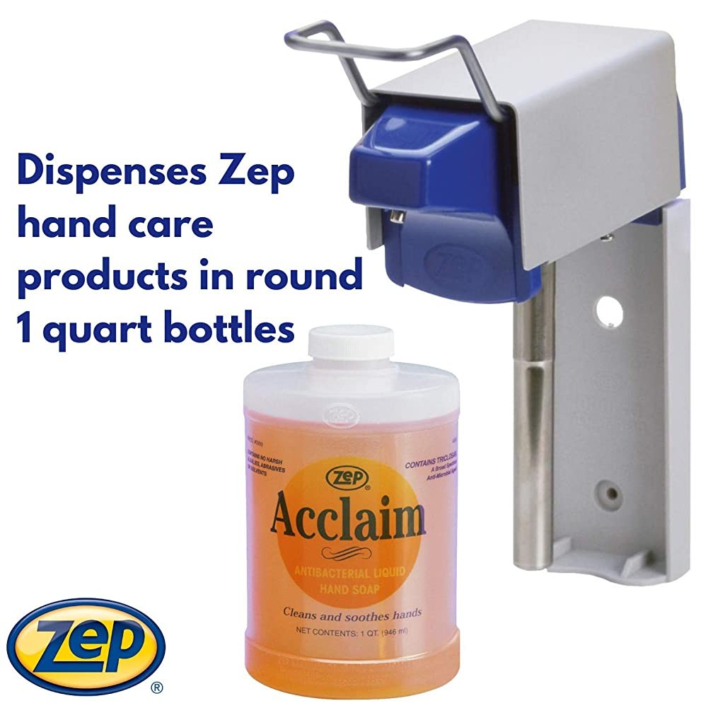 Zep D-1000 Stainless Steel Industrial Hand Soap Dispenser - (1 Unit) - 667301