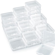 Containers with Lids Plastic Box Clear Storage Containers Bead Organizer