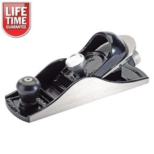 Draper 7" Block Plane Adjustable Cutting Depth 42mm Carbon Steel Blade 05781