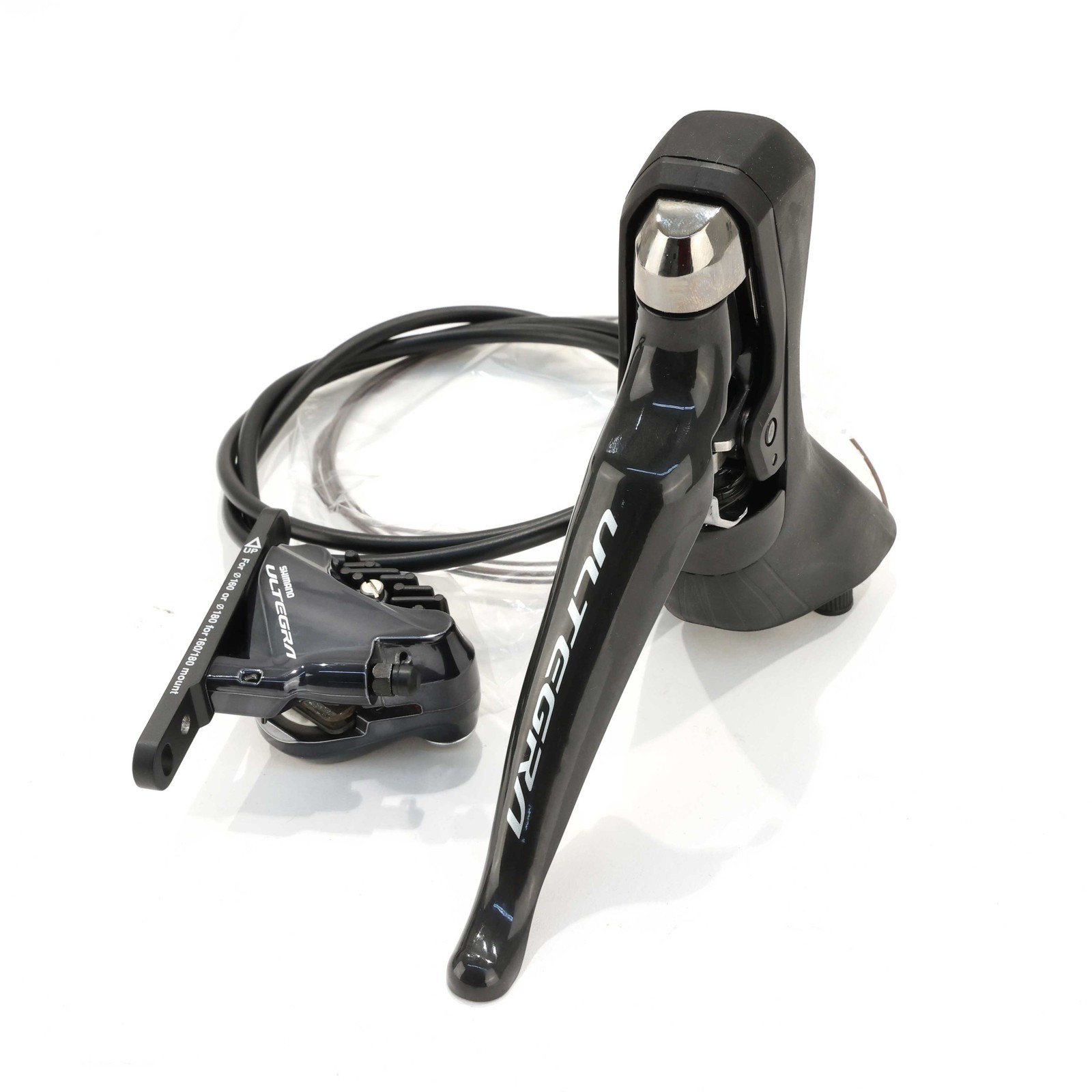 Shimano Ultegra 2-Speed Left Disc Brake-Shift Lever, Caliper & Hose ST-R8020