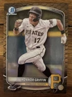 2025 Bowman Chrome Reptilian Konnor Griffin #BCP-86 Pirates