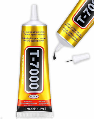 Upgrade T-7000 Black Adhesive Glue 110Ml High-Performance Waterproof Adhesive