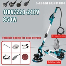 Drywall Sander 850W Polishing Machine Foldable Wall Electric Sander W/ LED Light