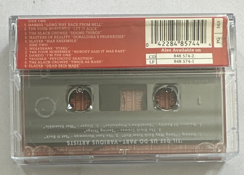 Various - Til Def Us Do Part Cassette Tape Def Jam Compilation Ex / Mint - Image 3 of 4