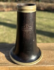 Early M.Masson Paris Wood Bb Clarinet Bell