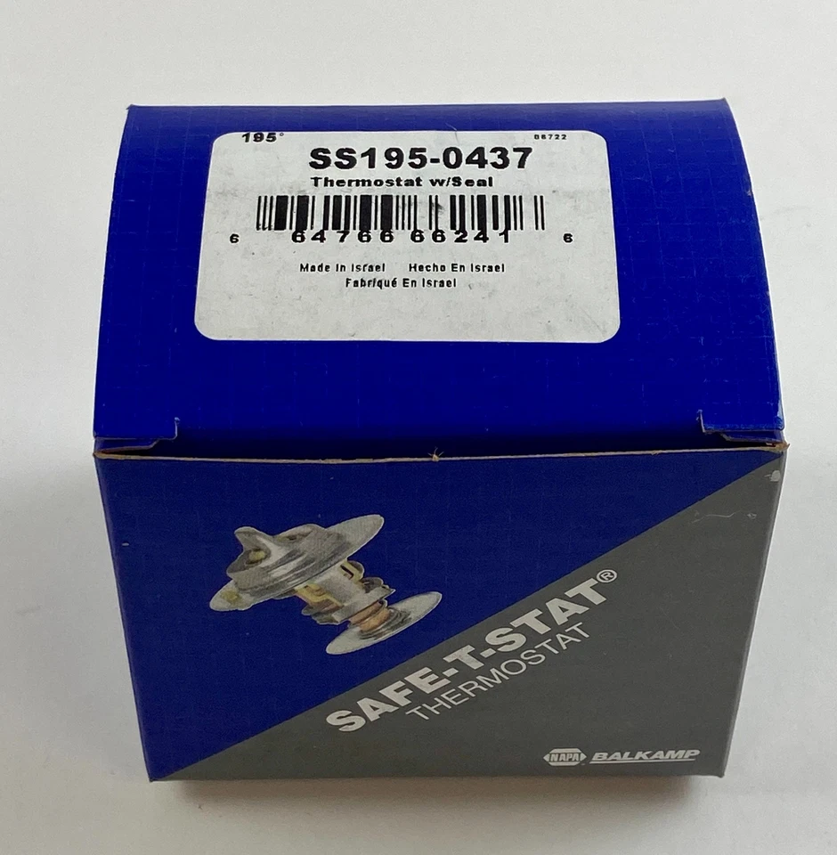 Termostato Napa Safe-T-Stat 195° F SS195-0437 para Chrysler/Dodge/Jeep Foto 3 de 3