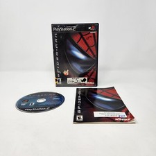SpiderMan PlayStation 2 PS2 NTSC-U/C CIB Complete Tested Working Black Label 