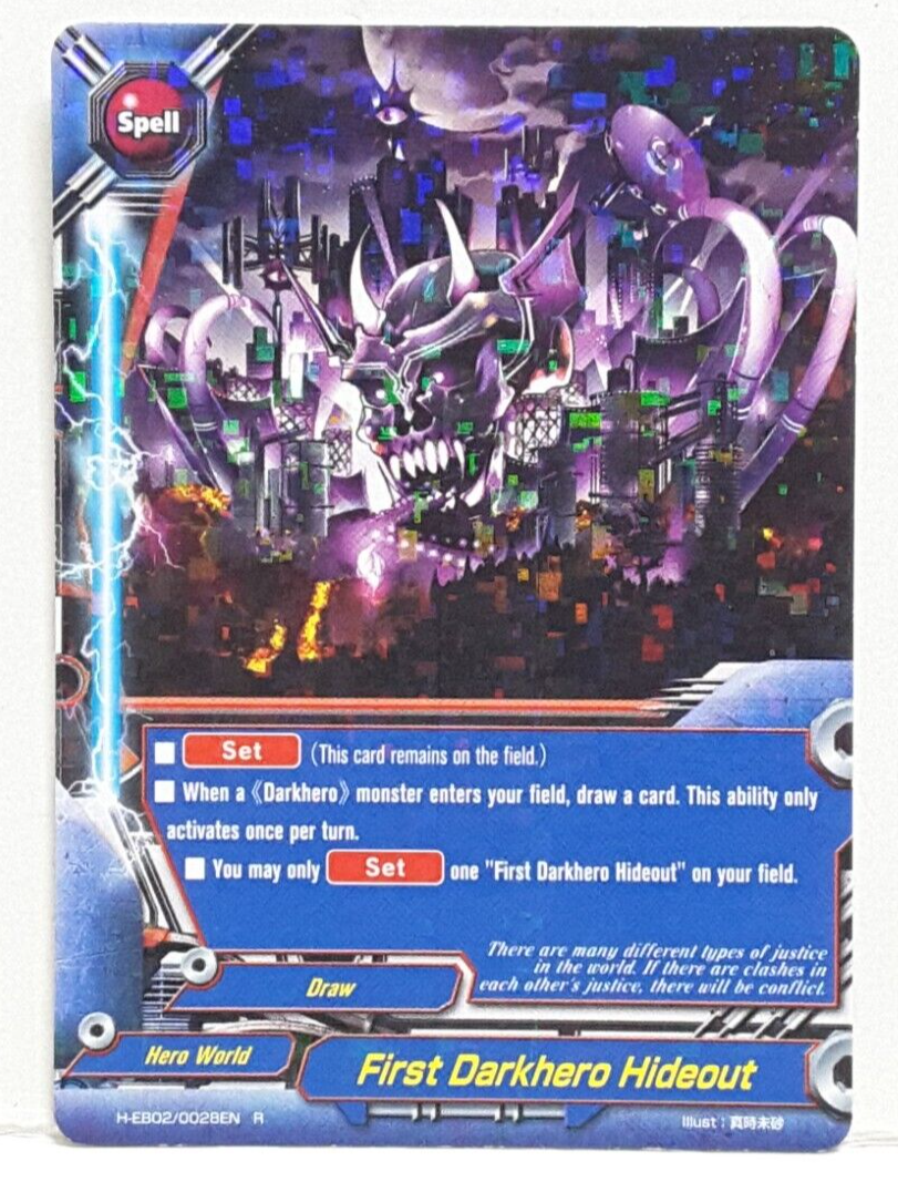 Bushiroad Future Card Buddyfight First Darkhero Hideout H-EB02