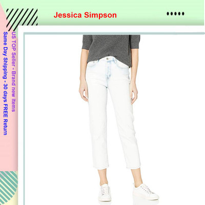 Jessica Simpson Womens Pick Me Up Slim Straight Crop Jean Jessica Simpson Womens Pick Me Up Slim Straight Crop Jean
