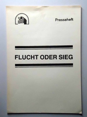 Flucht oder Sieg - John Huston - Sylvester Stallone - Michael Caine - Presseheft