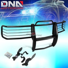 For 01-07 Silverado 1500-3500 Hd Black Coated Mild Steel Front Grill Guard Frame