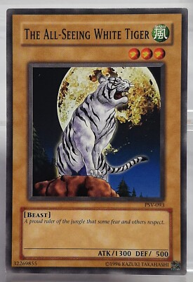 YUGIOH Vintage - The All-Seeing White Tiger - PSV-093 - Pharaoh`s Servant EN/NM