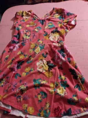 cute spring junior dresses Guc junior spring floral 1x or 2x plust cutout back short dress sweet chic
