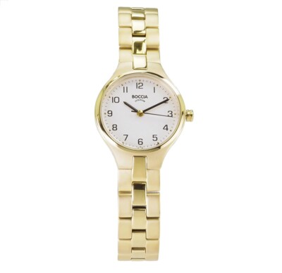 Boccia Damen  Uhr  3330-03  Titan  26 mm  Ø  Neu
