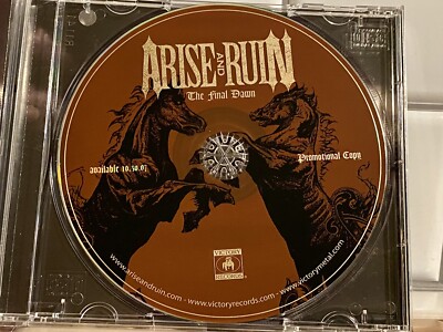 Arise and Ruin - The Final Dawn - Heavy Metal CD Excellent Rare